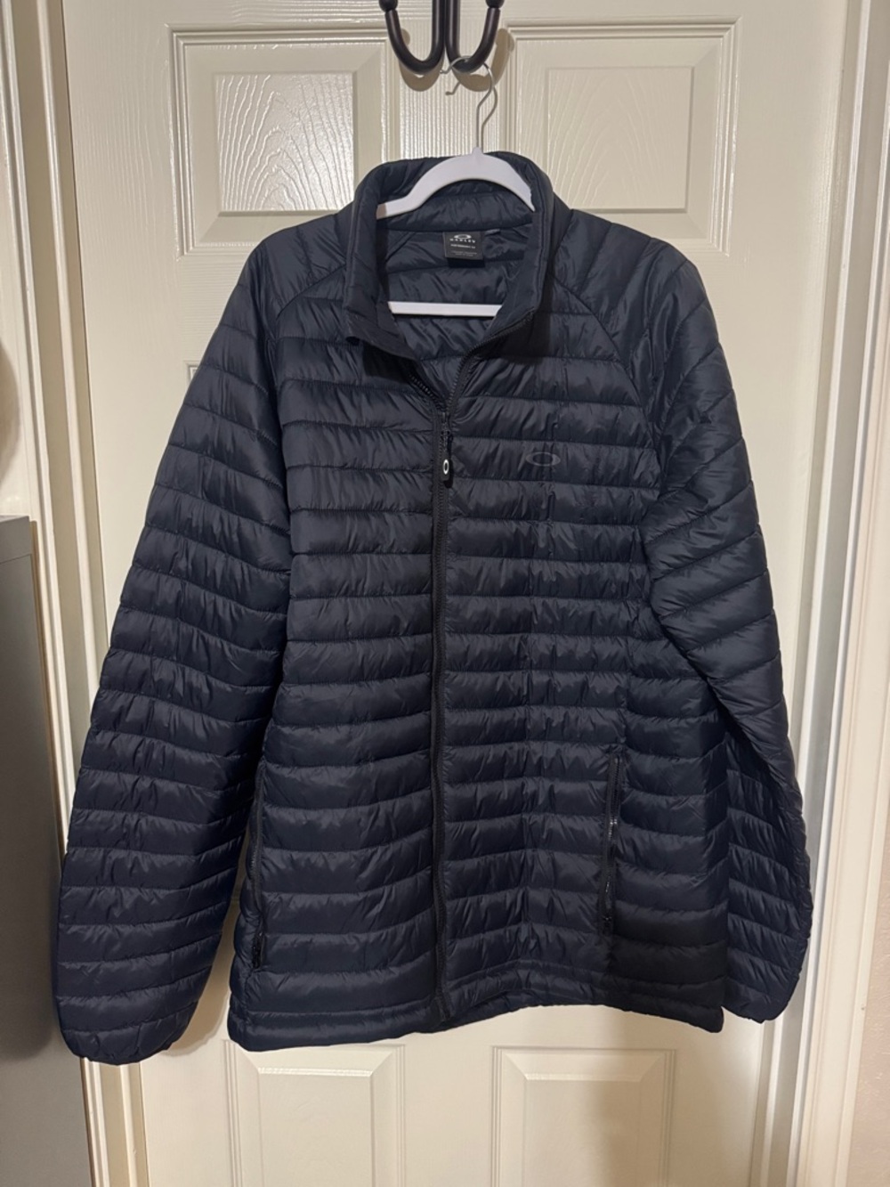 Oakley Black Quilted Puffer Jacket